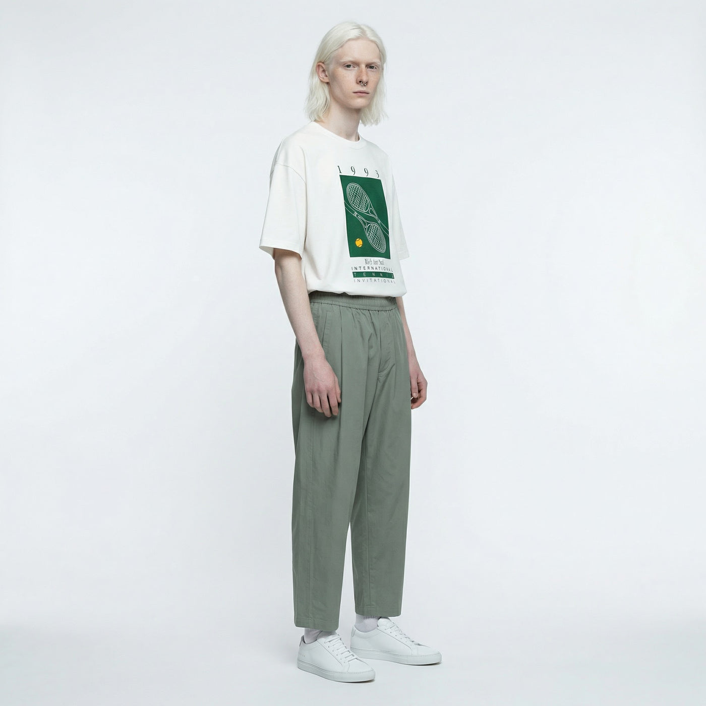 Rich But Sad 1993 International Tennis Invitational Tee